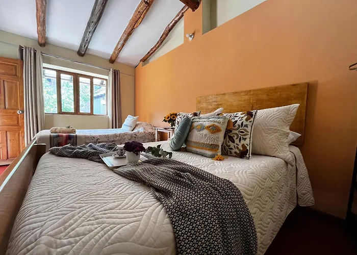 Casa Paqocha - & Garden - Hot Water & Shared Kitchen - Long - Close To Train Habitación en casa particular Ollantaytambo
